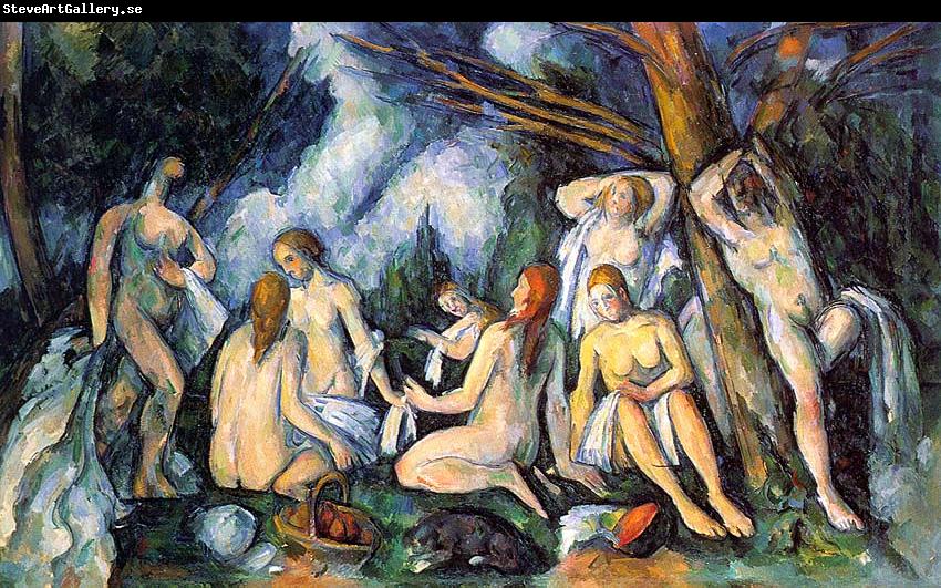 Paul Cezanne The Large Bathers